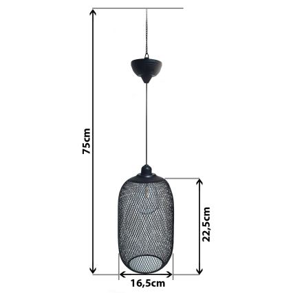 Ηλιακό κρεμαστό φωτιστικό LED MEGGY 1,2V 200 mAh IP44