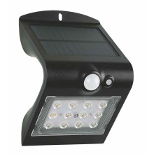 Ηλιακό φως τοίχου LED με αισθητήρα LED/1,5W IP65