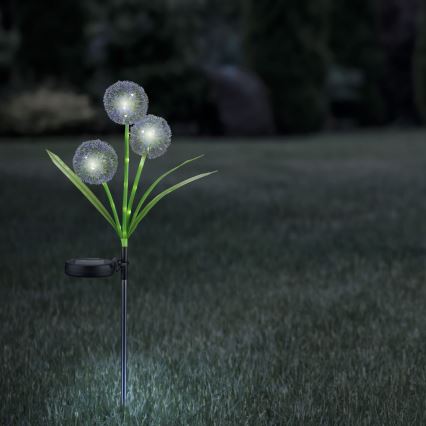 Ηλιακό φωτιστικό LED ALLIUM LED/1,2V 6500K 600 mAh IP44 μαύρο