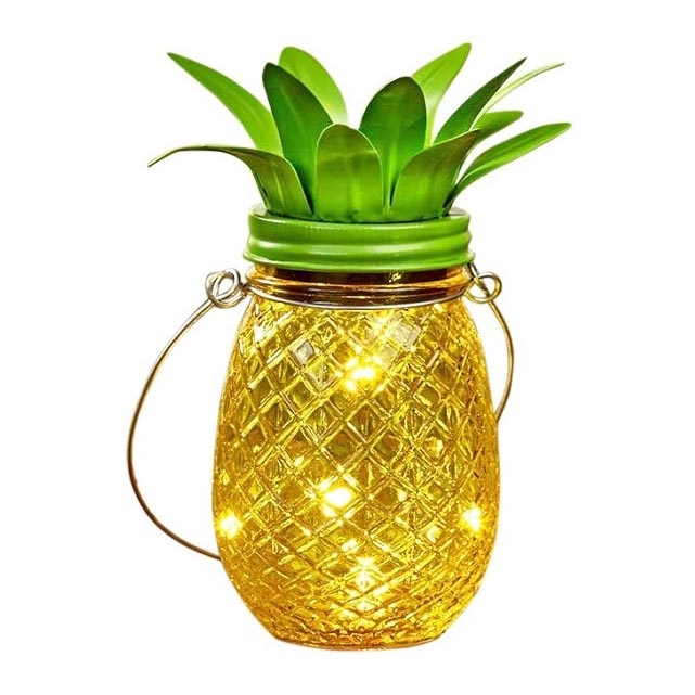Ηλιακό φωτιστικό LED JAR LED/1,2V 150 mAh IP44 ανανάς