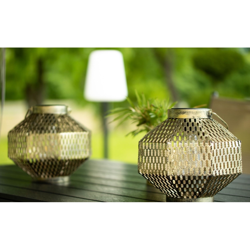 Ηλιακό φωτιστικό LED LAURA 1xE27/1,2V 300 mAh IP44