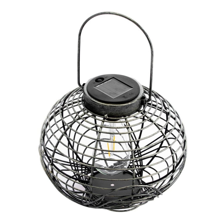 Ηλιακό φωτιστικό LED LUISA 1xE27/1,2V 600 mAh IP44