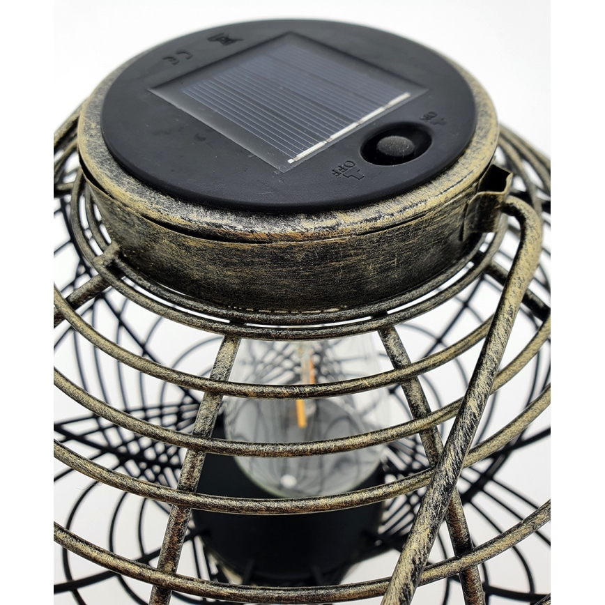 Ηλιακό φωτιστικό LED LUISA 1xE27/1,2V 600 mAh IP44