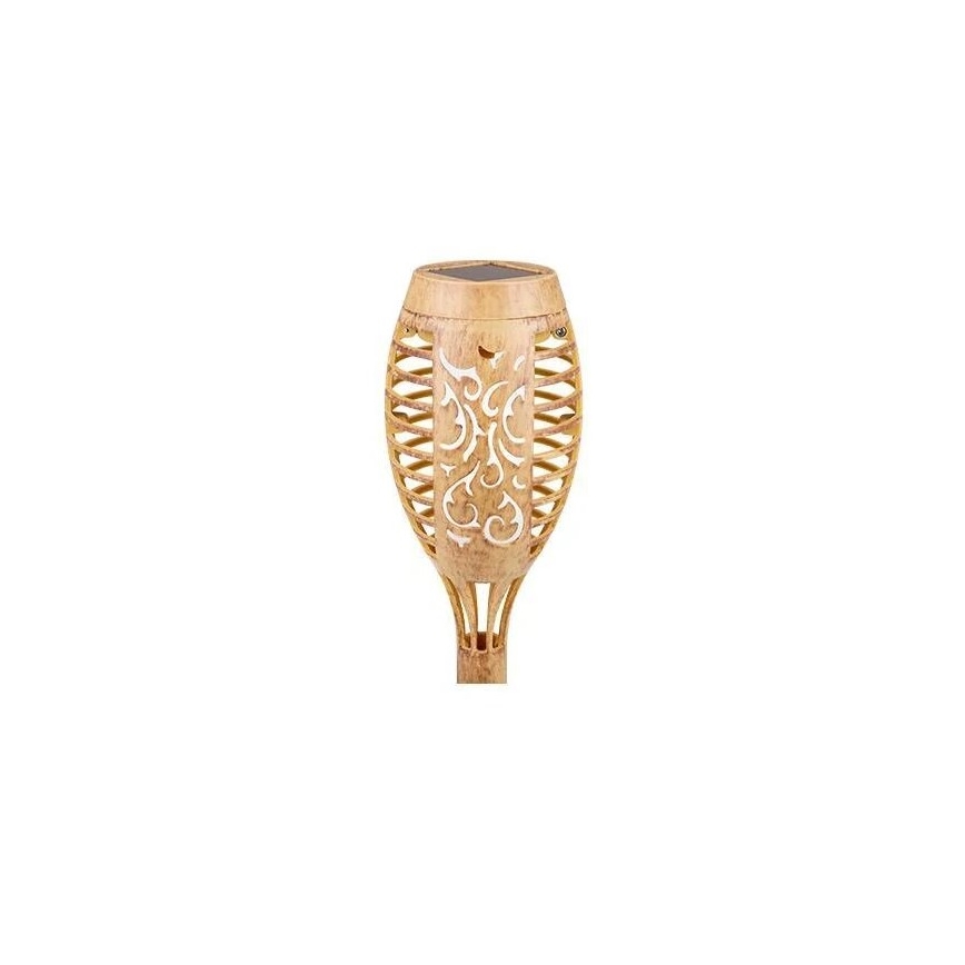 Ηλιακό φωτιστικό LED MINISPARK BAMBOO LED/1,8W/5,5V IP44 μπεζ