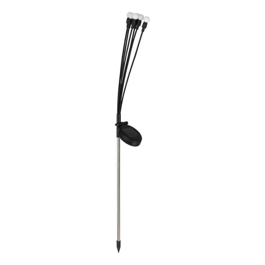 Ηλιακό φωτιστικό LED MULTI LED/0,06W/1,2V 150 mAh IP44 μαύρο