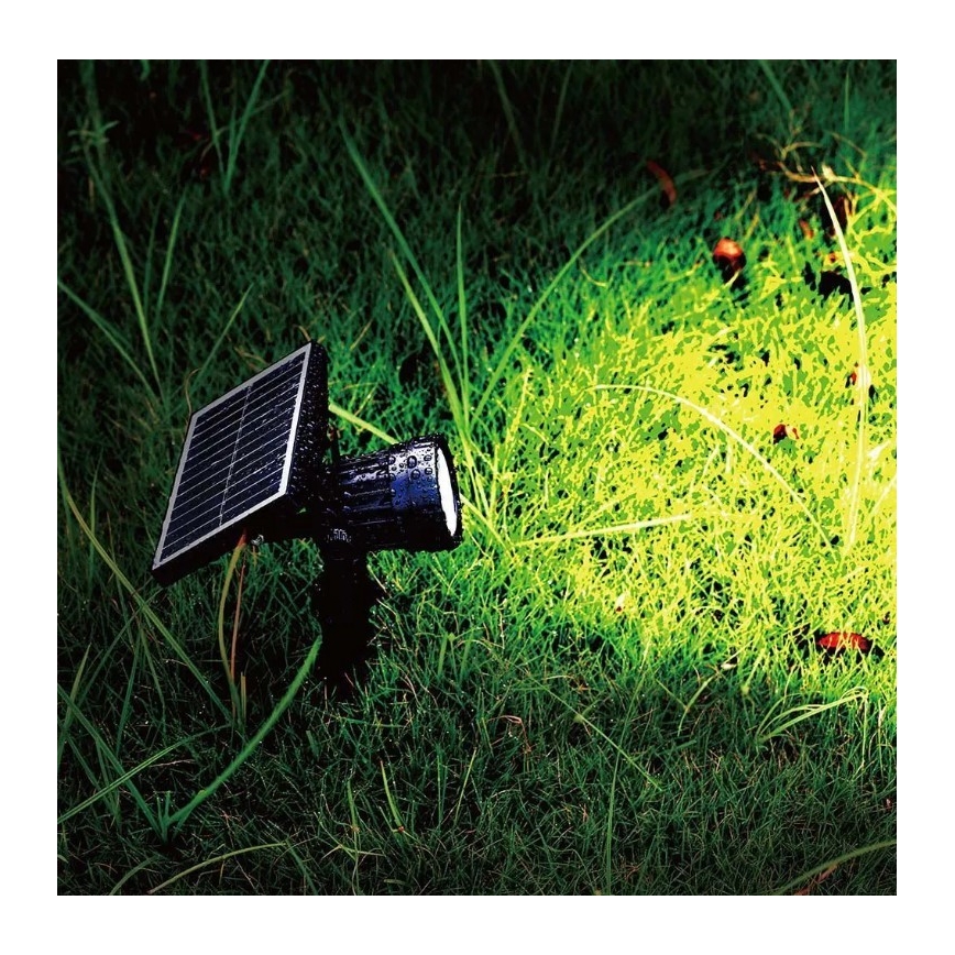 Ηλιακό φωτιστικό LED SPIKE LED/2W/5,5V IP65 3000K 1200 mAh