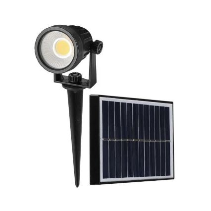 Ηλιακό φωτιστικό LED SPIKE LED/2W/5,5V IP65 3000K 1200 mAh