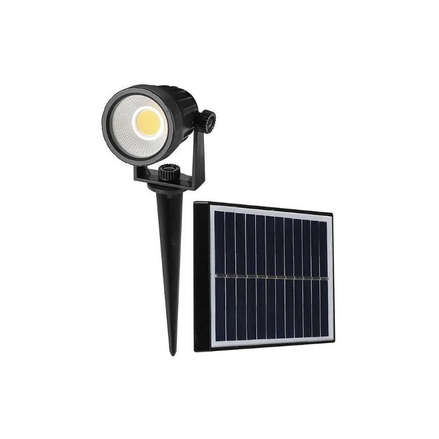 Ηλιακό φωτιστικό LED SPIKE LED/2W/5,5V IP65 3000K 1200 mAh