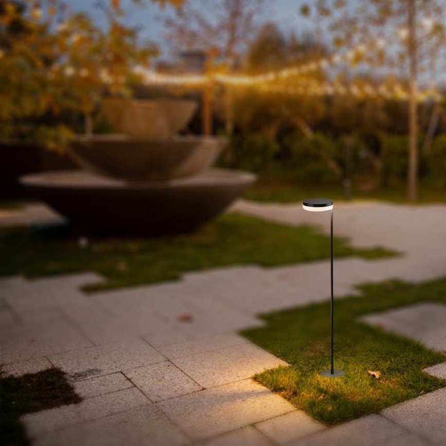 Ηλιακό φωτιστικό LED εξωτερικού χώρου LED/2W/3,7V 3000K IP54 μαύρο