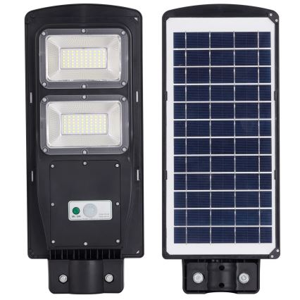 Ηλιακό φωτιστικό δρόμου LED με αισθητήρα STREET 2xLED/6W/3,2V IP65 + τηλεχειριστήριο