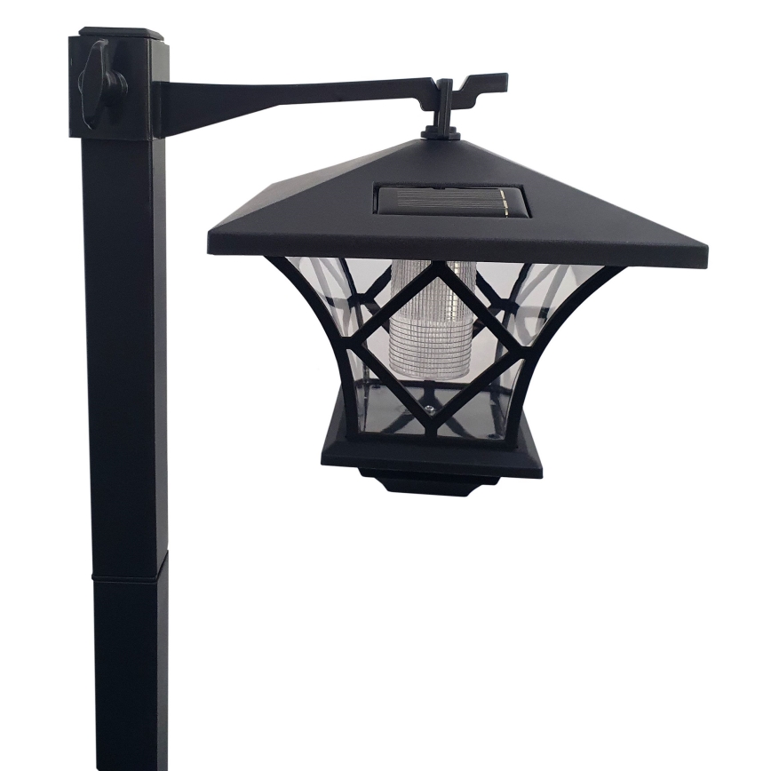 Ηλιακό φωτιστικό εξωτερικού χώρου LED 3σε1 LED/1,2V IP44 μαύρο
