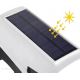 Ηλιακό φωτιστικό τοίχου LED με αισθητήρα KAMERA LED/1W/3,7V IP44 + τηλεχειριστήριο