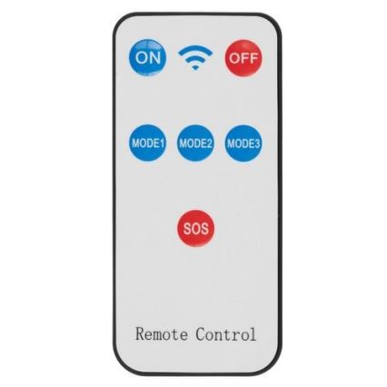 LED Ηλιακό dummy security camera με αισθητήρα KAMERA LED/1W/3,7V 1200 mAh IP44 + τηλεχειριστήριο