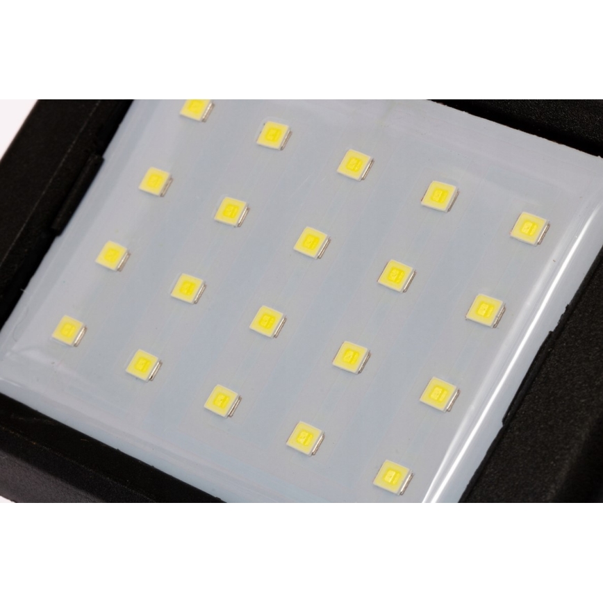 Ηλιακό φωτιστικό τοίχου LED με αισθητήρα LED/0,55W/3,7V 1200 mAh IP65