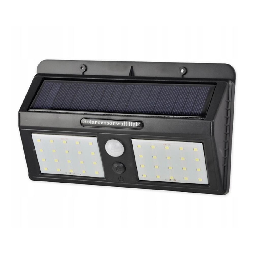 Ηλιακό φωτιστικό τοίχου LED με αισθητήρα LED/1,2W/3,7V 2400 mAh IP54