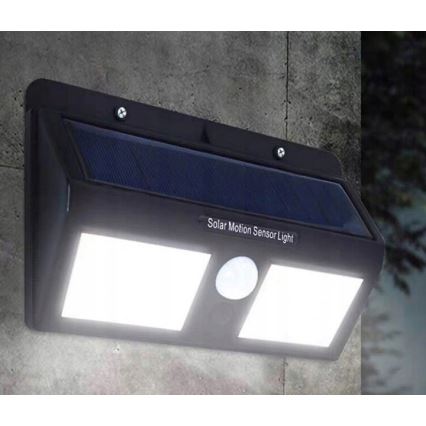 Ηλιακό φωτιστικό τοίχου LED με αισθητήρα LED/1,2W/3,7V 2400 mAh IP54