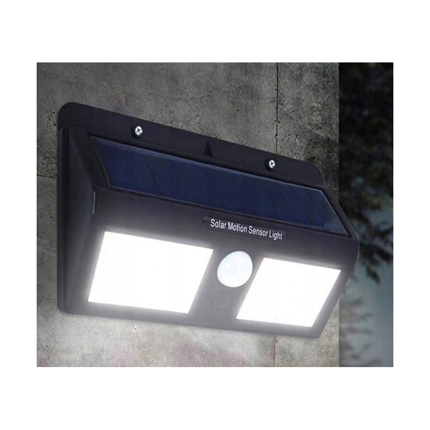 Ηλιακό φωτιστικό τοίχου LED με αισθητήρα LED/1,2W/3,7V 2400 mAh IP54