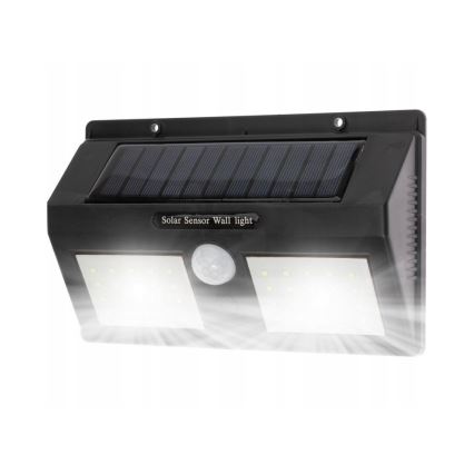 Ηλιακό φωτιστικό τοίχου LED με αισθητήρα LED/1,2W/3,7V 2400 mAh IP54