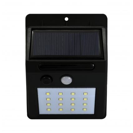 Ηλιακό φωτιστικό τοίχου LED με αισθητήρα LED/2,2W/3,7V 2200 mAh IP44