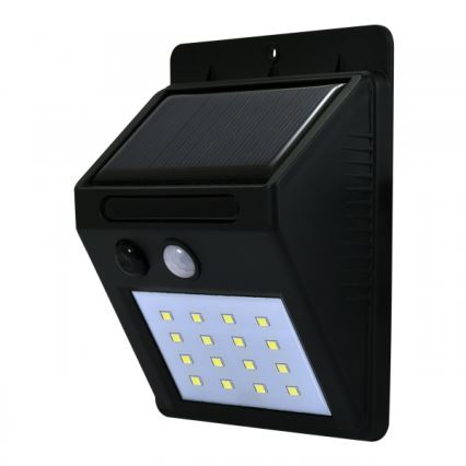 Ηλιακό φωτιστικό τοίχου LED με αισθητήρα LED/2,2W/3,7V 2200 mAh IP44