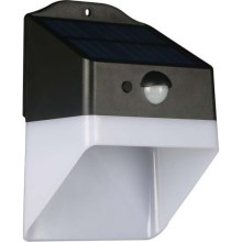Ηλιακό φωτιστικό τοίχου LED με αισθητήρα LED/2W/3,7V 4000K IP65