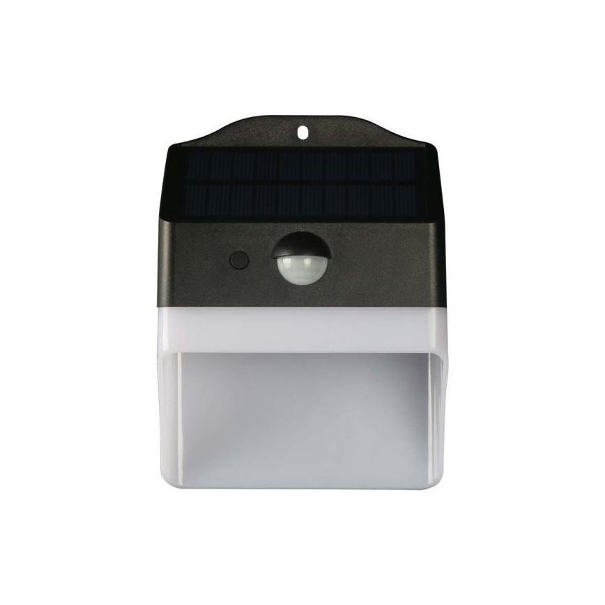 Ηλιακό φωτιστικό τοίχου LED με αισθητήρα LED/2W/3,7V 4000K IP65