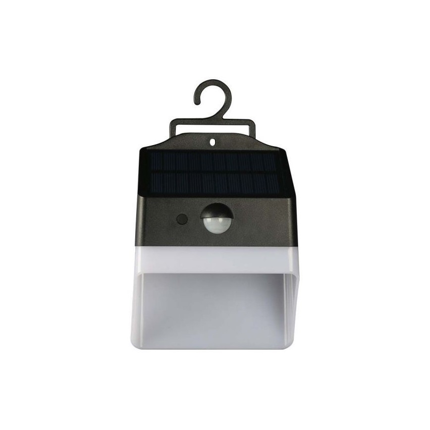 Ηλιακό φωτιστικό τοίχου LED με αισθητήρα LED/2W/3,7V 4000K IP65