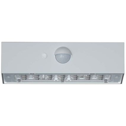 Ηλιακό φωτιστικό τοίχου LED με αισθητήρα LED/3W/3,7V 3000K/4000K IP65 λευκό