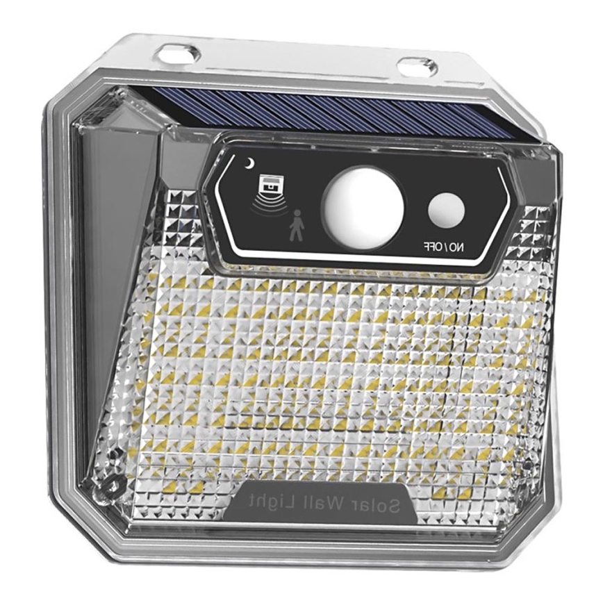 Ηλιακό φωτιστικό τοίχου LED με αισθητήρα LED/3W/5,5V IP65 1200 mAh