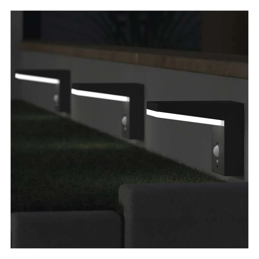 Ηλιακό φωτιστικό τοίχου LED με αισθητήρα LED/4,4W/3,7V 2200 mAh IP44