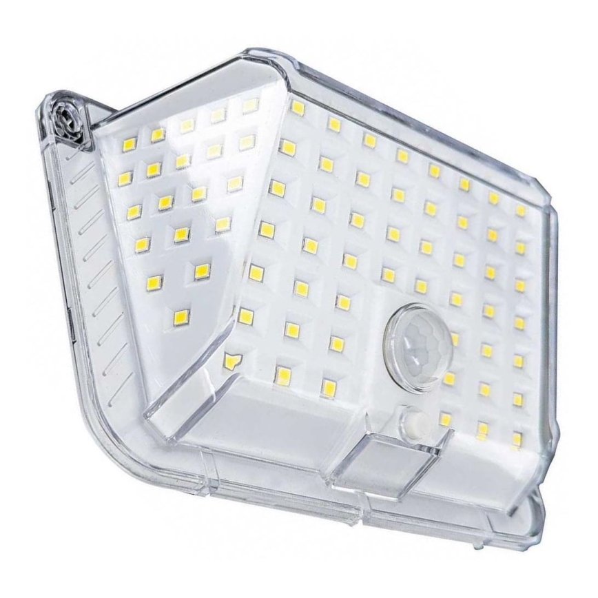 Ηλιακό φωτιστικό τοίχου LED με αισθητήρα LED/5W/3,7V 1200 mAh IP44