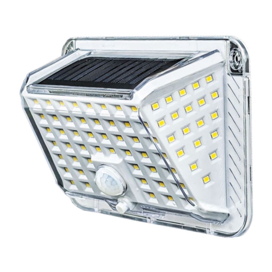 Ηλιακό φωτιστικό τοίχου LED με αισθητήρα LED/5W/3,7V 1200 mAh IP44