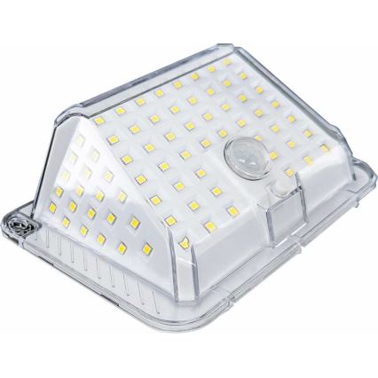 Ηλιακό φωτιστικό τοίχου LED με αισθητήρα LED/5W/3,7V 1200 mAh IP44
