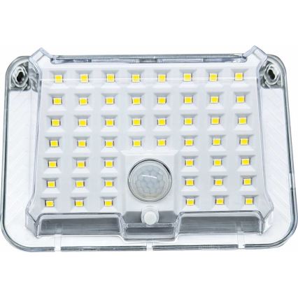 Ηλιακό φωτιστικό τοίχου LED με αισθητήρα LED/5W/3,7V 1200 mAh IP44