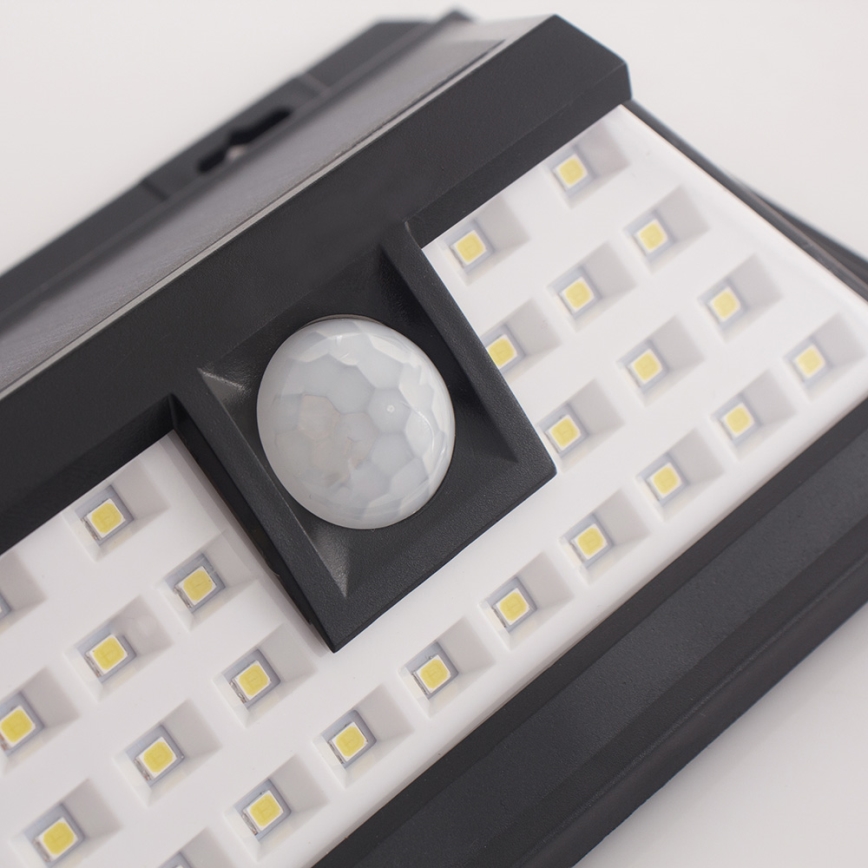 Ηλιακό φωτιστικό τοίχου LED με αισθητήρα LED/5W/3,7V 1800 mAh IP65