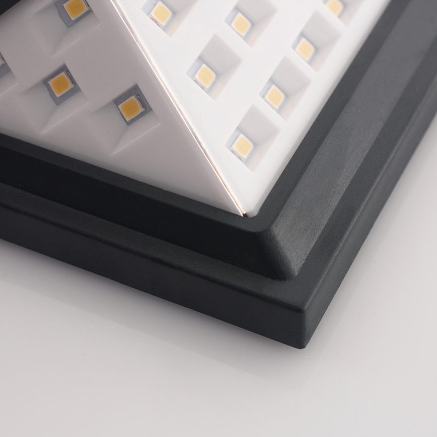 Ηλιακό φωτιστικό τοίχου LED με αισθητήρα LED/5W/3,7V 1800 mAh IP65