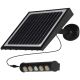Ηλιακό φωτιστικό τοίχου LED με αισθητήρα LED/8W/3,7V IP65 4000K