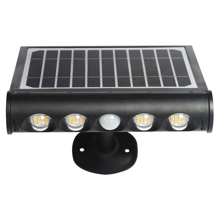Ηλιακό φωτιστικό τοίχου LED με αισθητήρα LED/8W/3,7V IP65 4000K