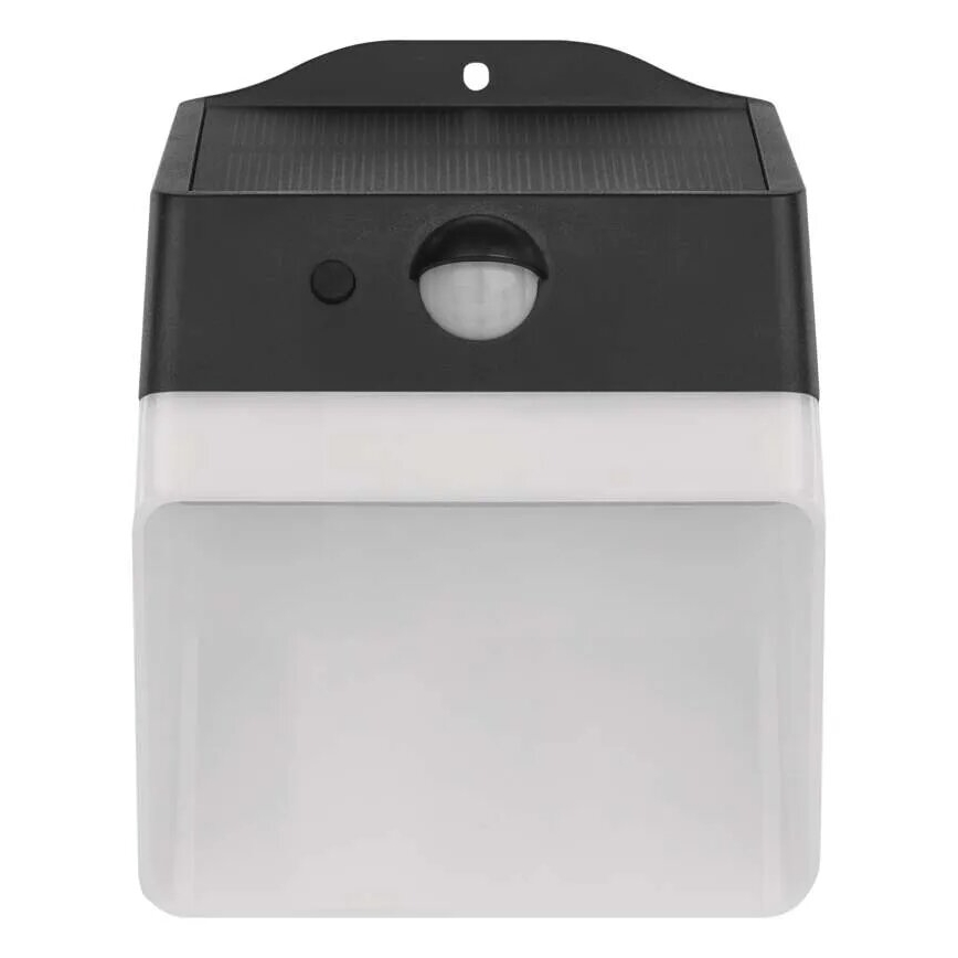 Ηλιακό φωτιστικό τοίχου LED με αισθητήρα LUMI LED/3,7W IP65 μαύρο