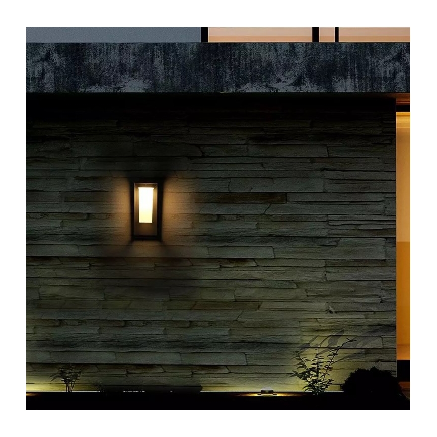 Ηλιακό φωτιστικό τοίχου LED με αισθητήρα SAMSUNG CHIP LED/2W/3,7V IP65 2600 mAh