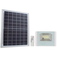 Ηλιακός προβολέας LED Εξωτερικού LED/12W/3,2V IP65 6400K + τηλεχειριστήριο