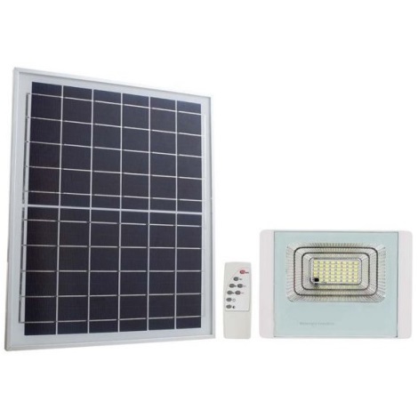 Ηλιακός προβολέας LED Εξωτερικού LED/12W/3,2V IP65 6400K + τηλεχειριστήριο