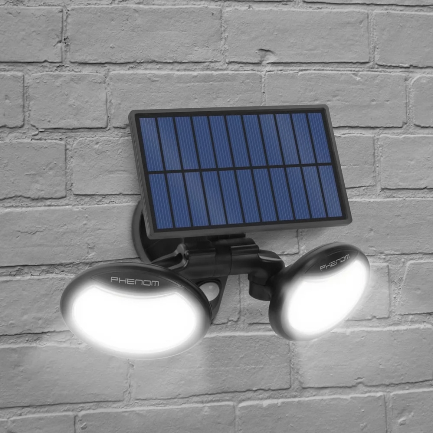Ηλιακός προβολέας LED με αισθητήρα 2xLED/4W/5V IP65