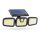 Ηλιακός προβολέας LED με αισθητήρα 3xLED/3,3W/5V IP65 2400 mAh