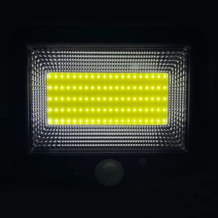Ηλιακός προβολέας LED με αισθητήρα DUO LED/1W/3,7V IP44