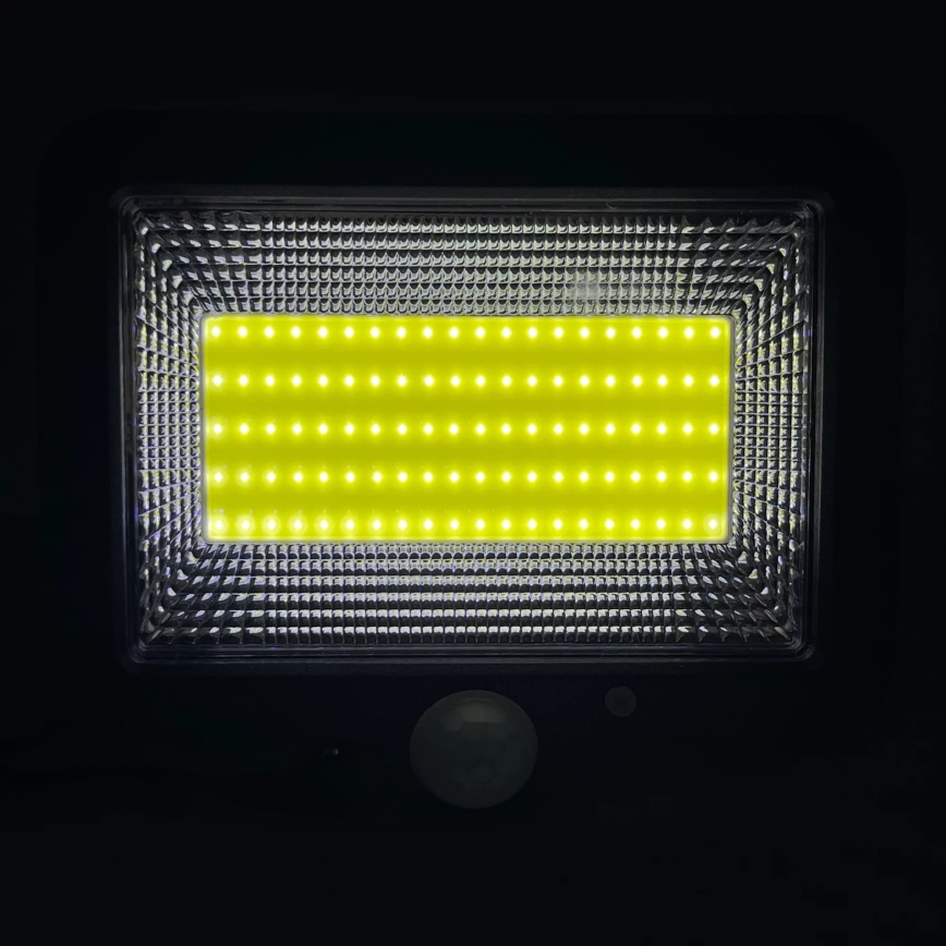 Ηλιακός προβολέας LED με αισθητήρα DUO LED/1W/3,7V IP44