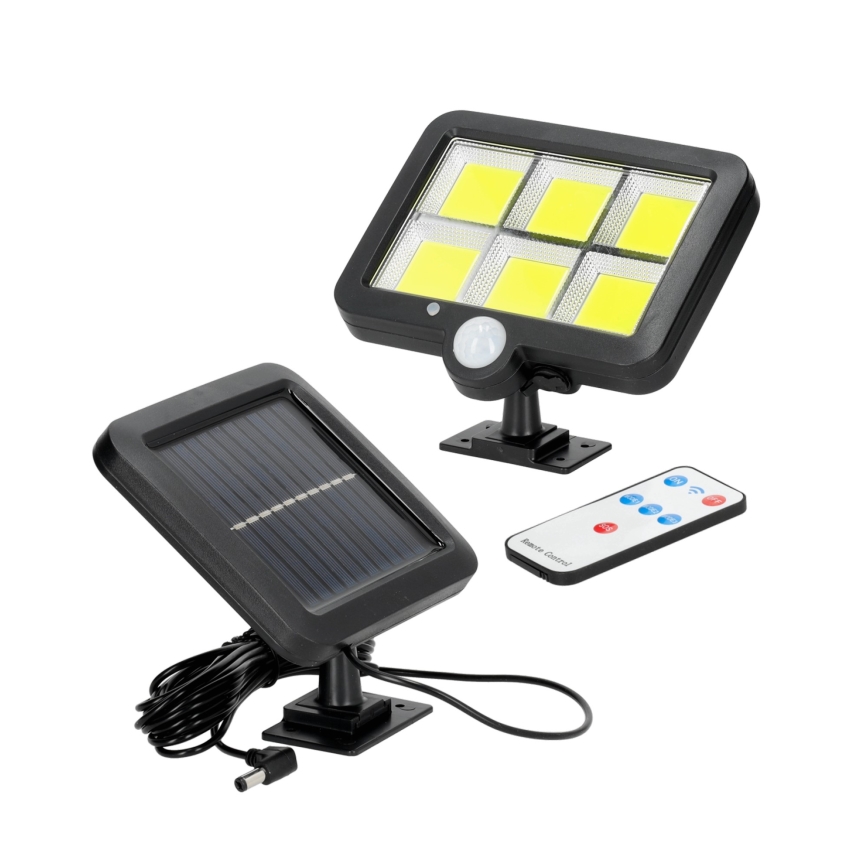 Ηλιακός προβολέας LED με αισθητήρα LED/1,5W/3,7V 6000K IP44 1200 mAh