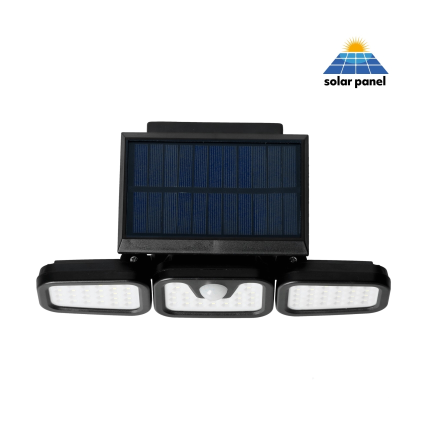 Ηλιακός προβολέας LED με αισθητήρα LED/1,5W/3,7V 6000K IP44 2400 mAh