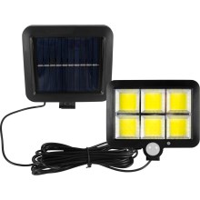 Ηλιακός προβολέας LED με αισθητήρα LED/1,5W/3,7V 6000K IP44