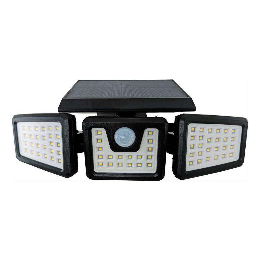 Ηλιακός προβολέας LED με αισθητήρα LED/14W/3,7V 1800 mAh IP54